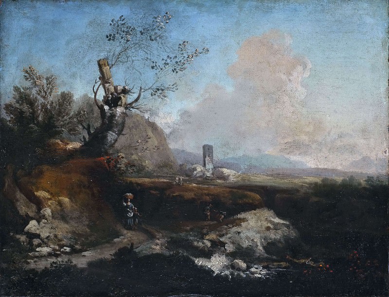 Landscape with a Tower, Alessio de Marchis