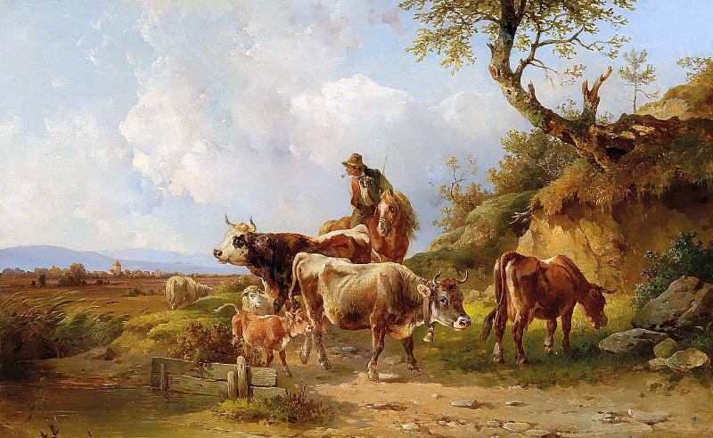 The home instinct; Der Heimtrieb. Edmund Mahlknecht