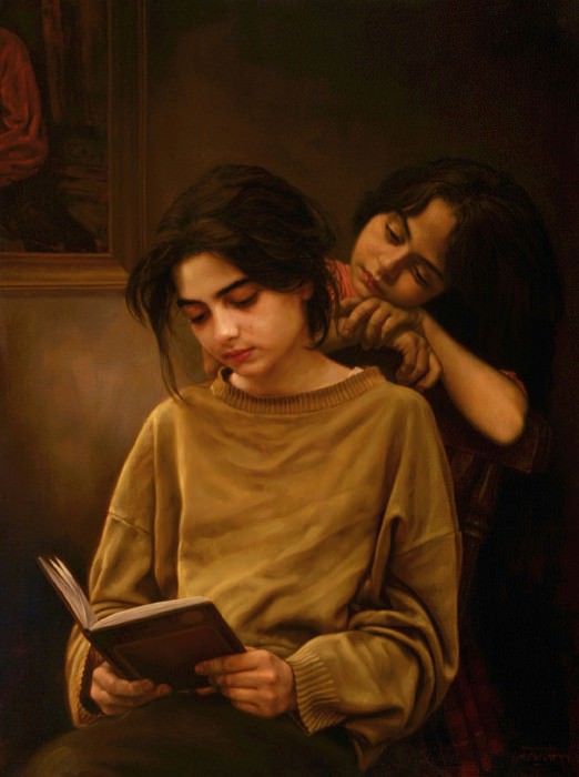 Сестры и книга, 1997. Иман Малеки