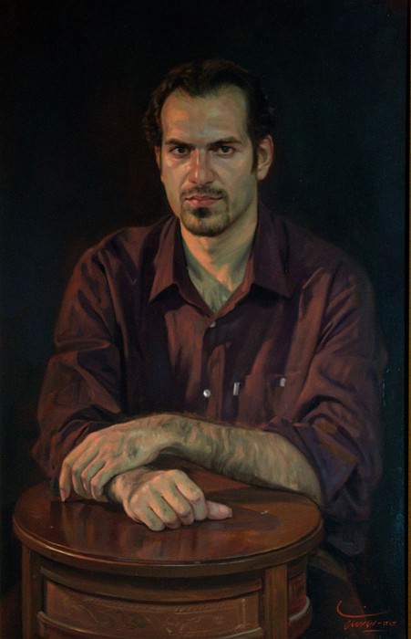 Portrait of a young man 2004. Iman Maleki