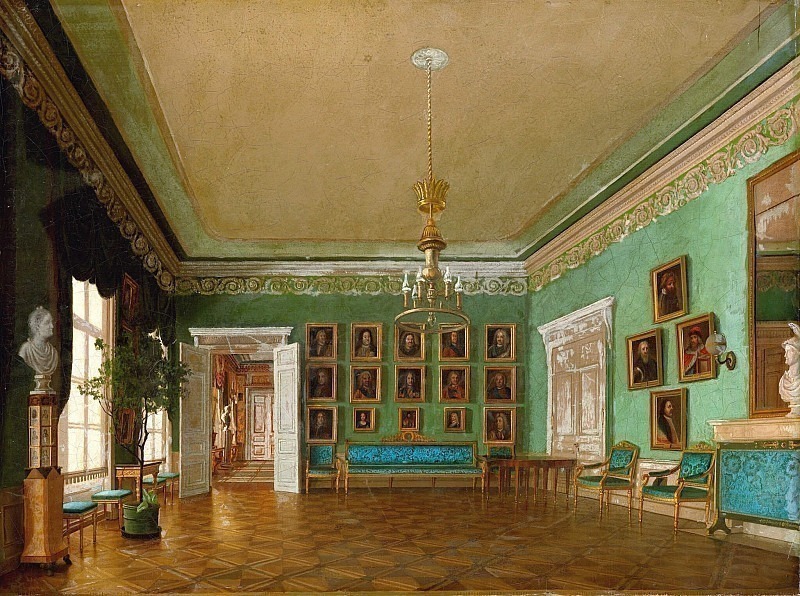 In the rooms. Portrait room. Grigory Karpovich Mikhailov
