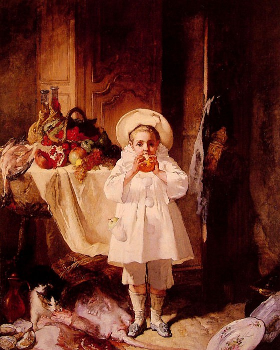 A feast for the young Peirrot. Charles Monginot