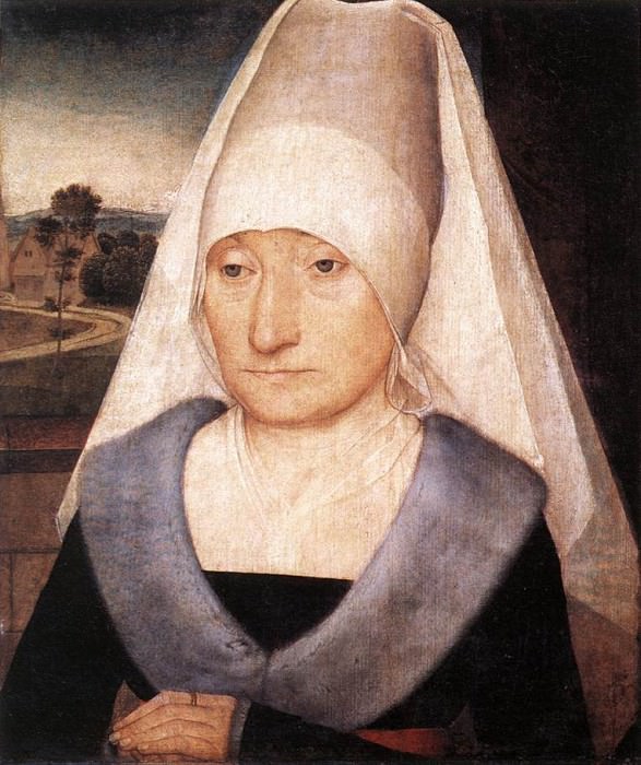 Memling Hans Portrait of an Old Woman 1470 5. Hans Memling
