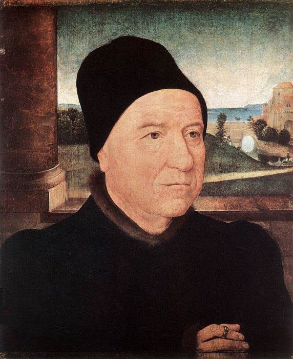 Портрет пожилого мужчины, 1470. Ганс Мемлинг