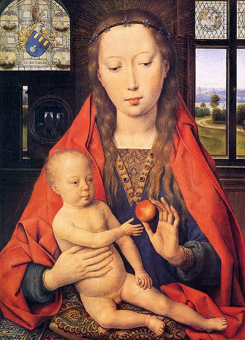 Holy virgin and child. Hans Memling