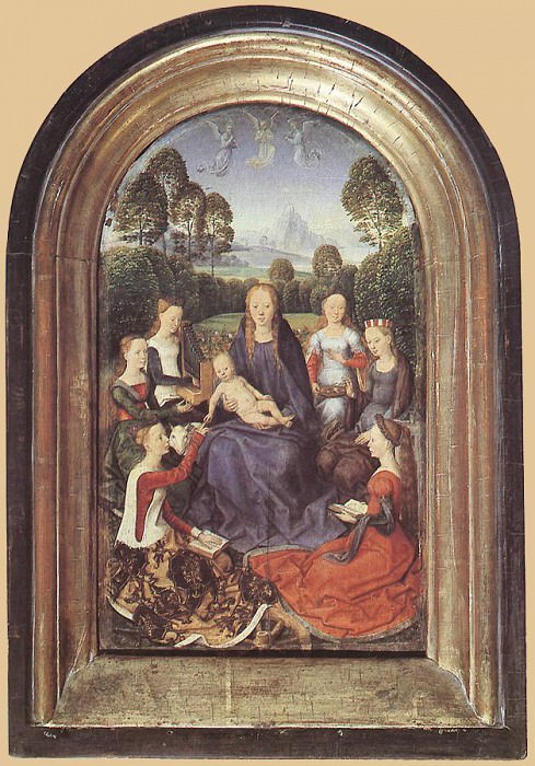Диптих Жана де Селье, ок.1475. Ганс Мемлинг