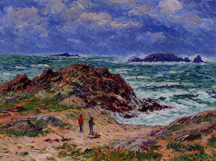 By the Sea in Southern Brittany 1912. Henry Moret