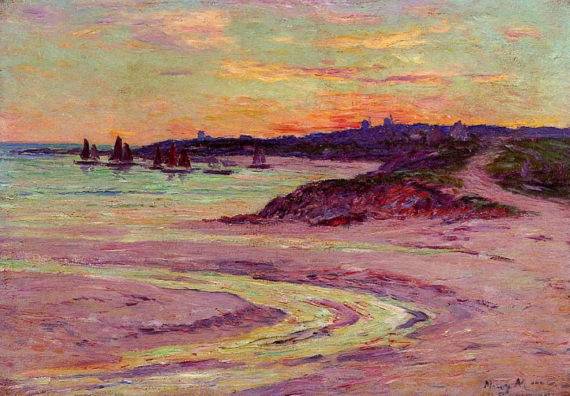 Мыс Лервили Бретань, 1906. Анри Море