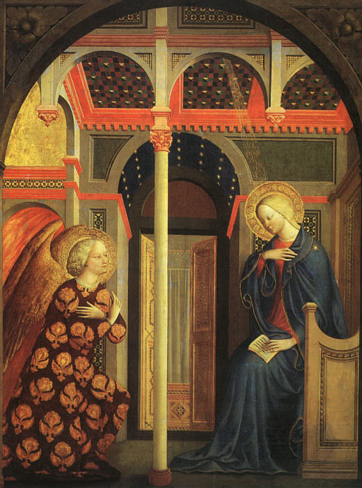 Annunciation, approx. 1435-40, National Gallery of. Masolino da Panicale (Tommaso di Cristoforo Fini)