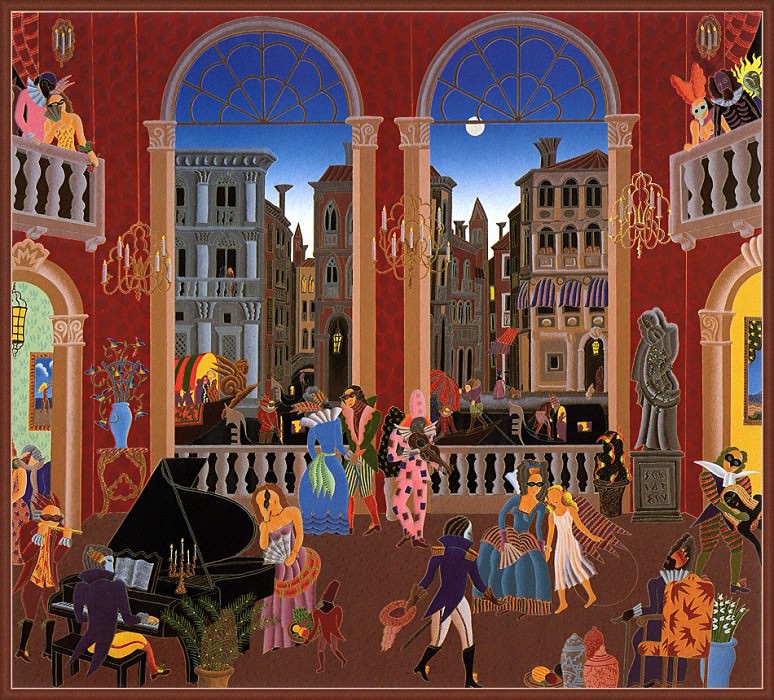 CarnivalIn Venice. Thomas Mcknight