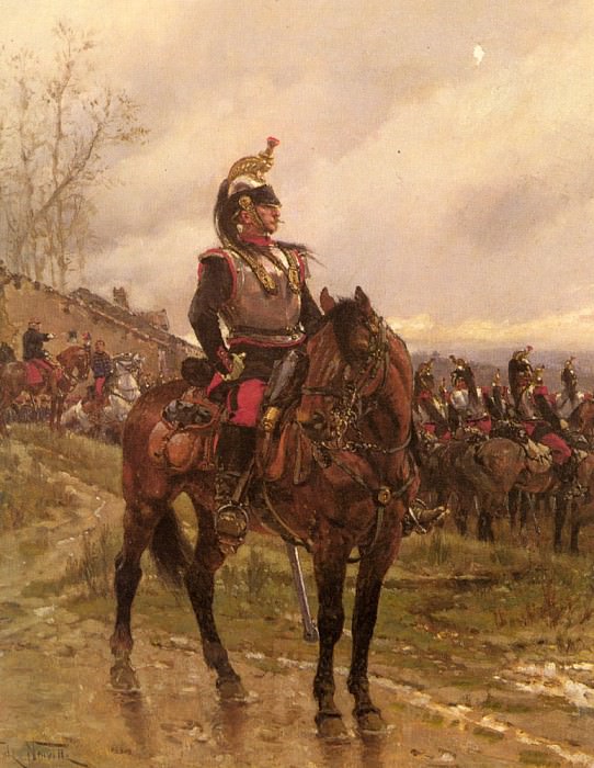 The Hussars. Alphonse Marie De Neuville