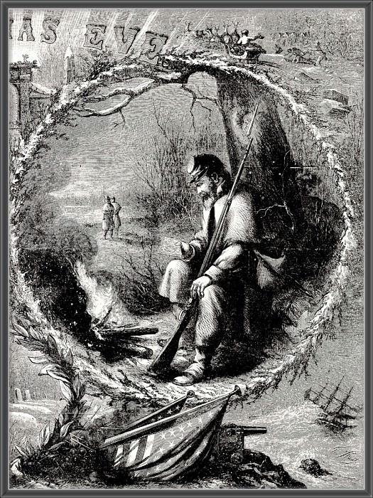 Канун Рождества, 1862, часть. Томас Наст