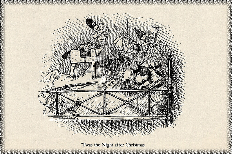 Twas The Night Before Christmas. Thomas Nast