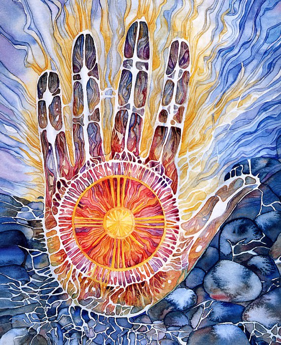 Medicine Hand. Helen Nelson-Reed