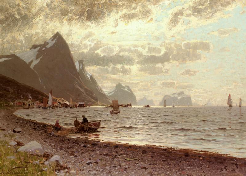  A Norwegian Fjord, Eilert Adelsteen Normann