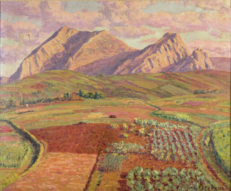 Landscape. Diario de Regoyos y Valdes