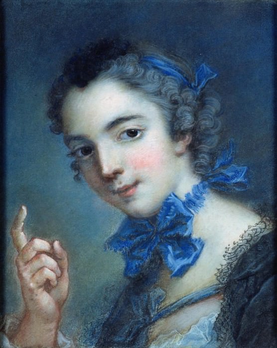 Portrait of a young girl. Jean Marc Nattier