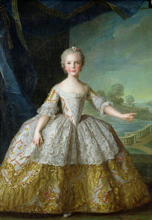Infanta Isabelle de Bourbon-Parme (1741-1763). Jean Marc Nattier