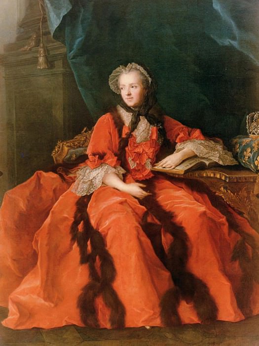 Portrait of Maria Leszczynska (1703-1768). Jean Marc Nattier