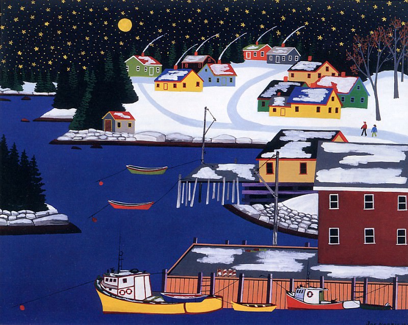 Starry Winter Night. Joe Norris