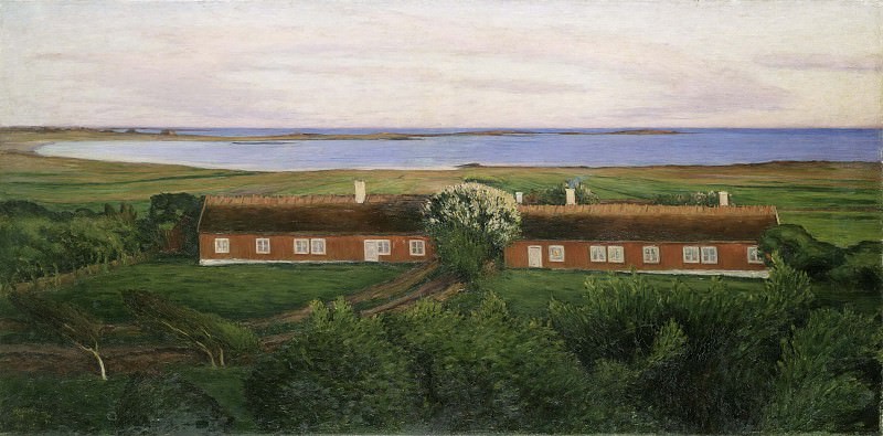 The Neighbouring Farm Houses. Karl Nordstrom