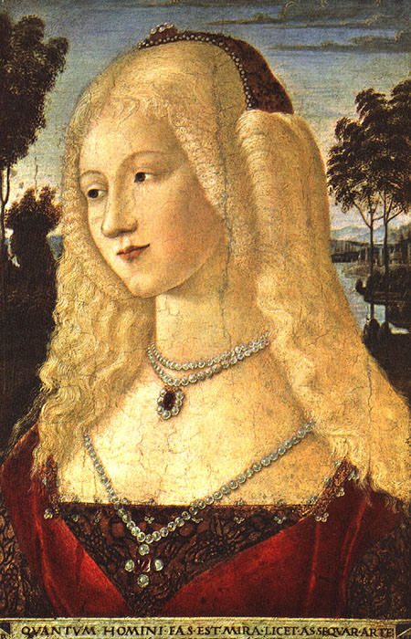Женский портрет. ок. 1485 г.. Нероччо де Ланди