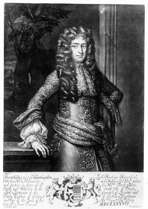Theophilus Hastings, seventh earl of Huntingdon. Sir Godfrey Kneller