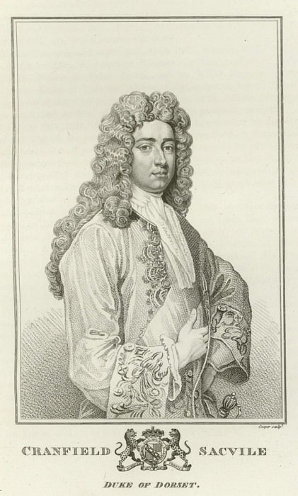 Cranfield Sacvile, Duke of Dorset. Sir Godfrey Kneller