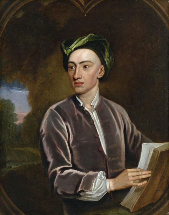 Portrait of Alexander Pope. Sir Godfrey Kneller