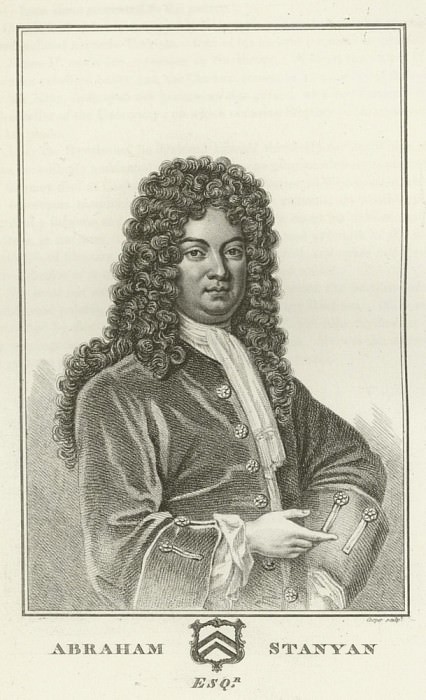 Abraham Stanyan, Esquire. Sir Godfrey Kneller