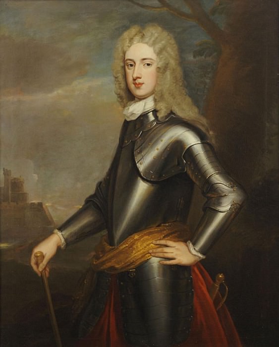 Portrait of Brigadier-General Lord William Hay of Newham. Sir Godfrey Kneller