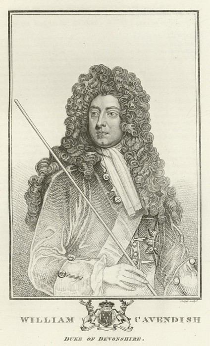 William Cavendish, Duke of Devonshire. Sir Godfrey Kneller