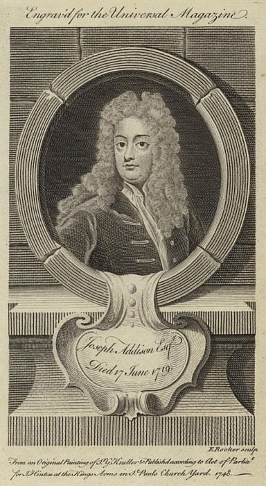 Joseph Addison, Esquire. Sir Godfrey Kneller