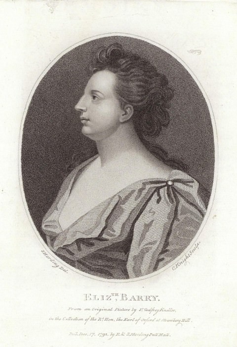 Elizabeth Barry. Sir Godfrey Kneller