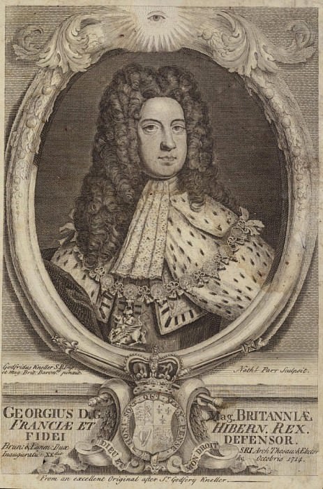 King George I of Great Britain and Ireland. Sir Godfrey Kneller