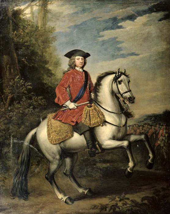 Portrait of King George I. Sir Godfrey Kneller