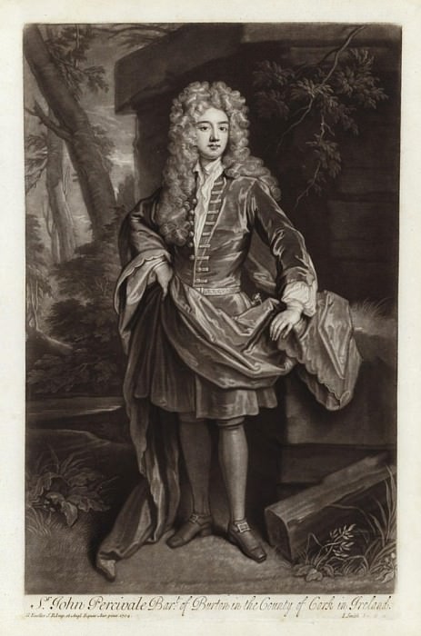 Portrait of Sir John Percivale. Sir Godfrey Kneller
