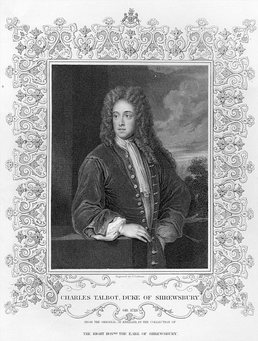 Charles Talbot, Duke of Shrewsbury. Sir Godfrey Kneller
