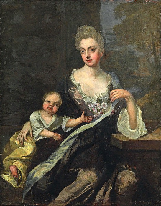 Portrait of a lady. Sir Godfrey Kneller