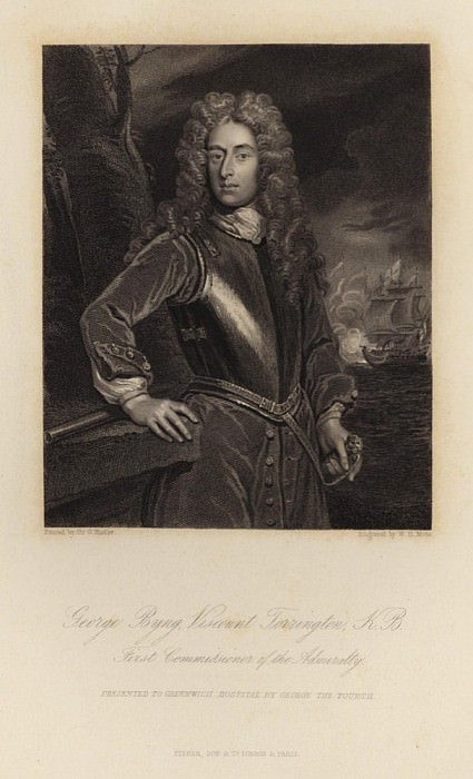 George Byng Viscount Torrington. Sir Godfrey Kneller