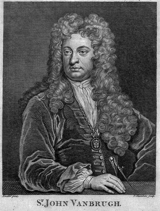 Sir John Vanbrugh. Sir Godfrey Kneller