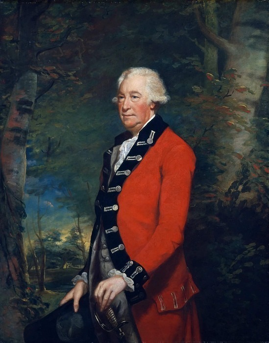 Sir Ralph Milbanke, Bt., in the Uniform of the Yorkshire (North Riding) Militia. James Northcote