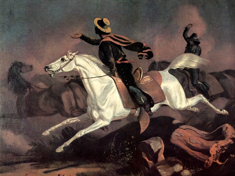JLM-1851-Hugo Nahl-The Vaquero. Хьюго Наль