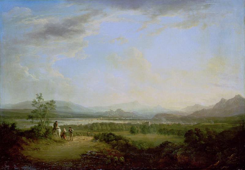 A View of the Town of Stirling on the River Forth. Alexander Nasmyth