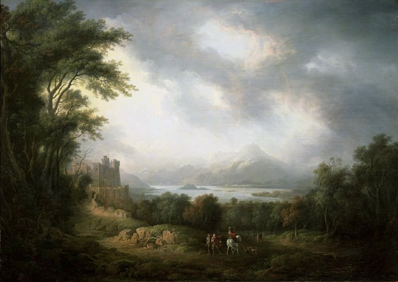 View of Loch Lomond. Alexander Nasmyth