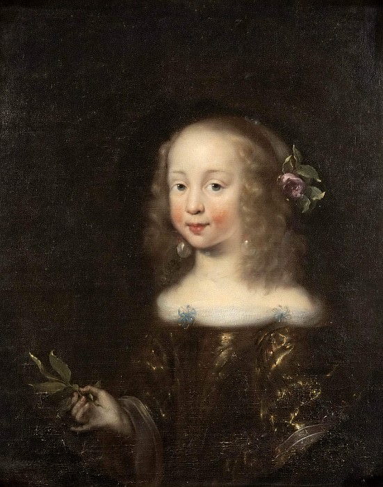 Augusta Maria (1649-1728), Princess of Holstein-Gottorp. Jurriaen (Jürgen) Ovens