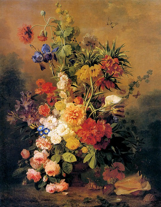 Flower still life. George Jacobus Johannes van Os