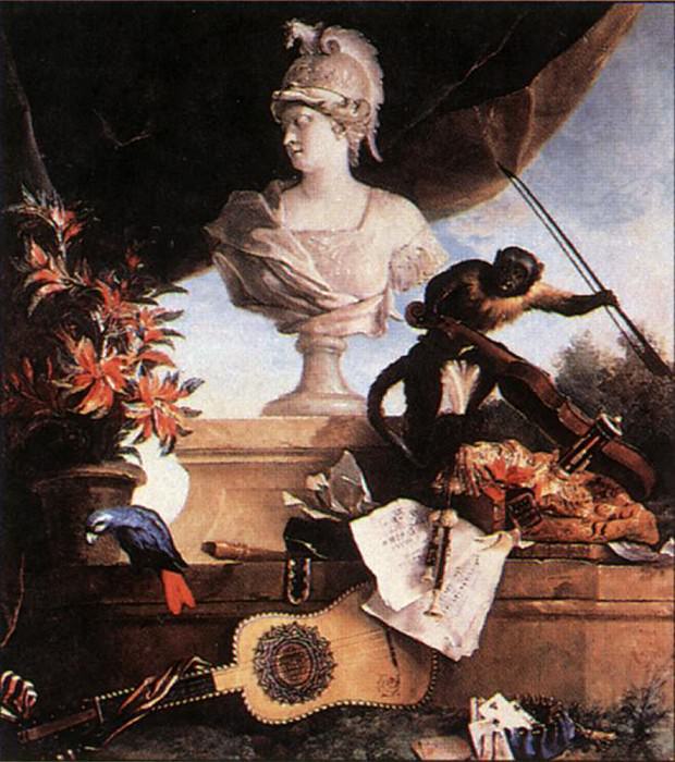 Allegory of Europe. Jean-Baptiste Oudry
