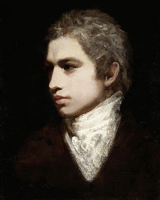 Portrait of a Gentleman, said to be Samuel Taylor Coleridge. John Opie
