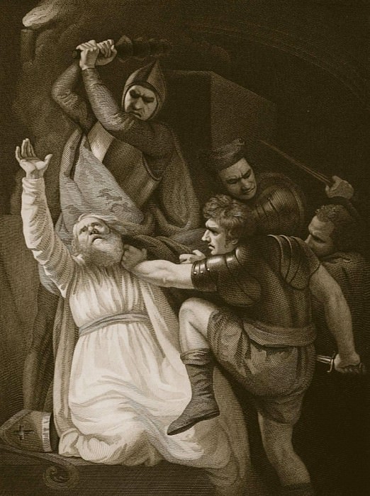 The Death of Becket. John Opie